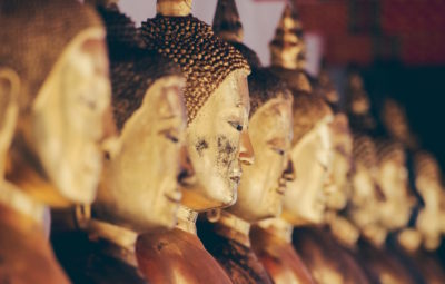 Buddha heads