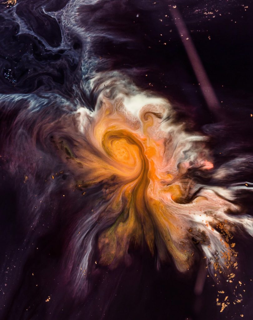 An artistic image of Saturn, from Joel Filipe