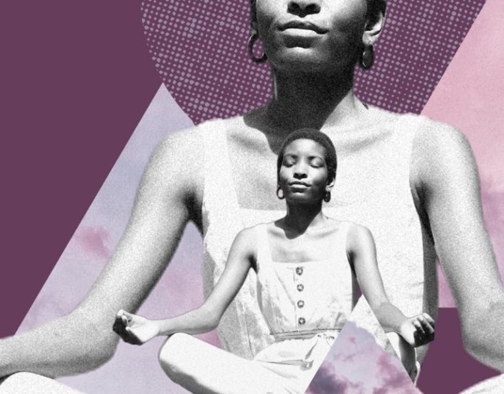 Ryan - image of a seated young woman in meditation